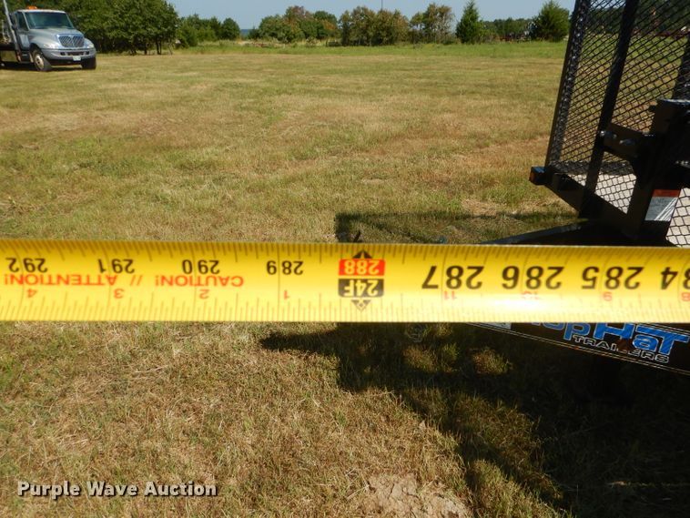 image for item FC9759 2012 Top Hat HH20X7-14E-F utility trailer