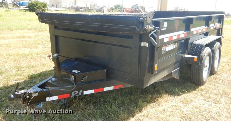 image for item FC9760 2014 PJ DUMPD7142 dump trailer