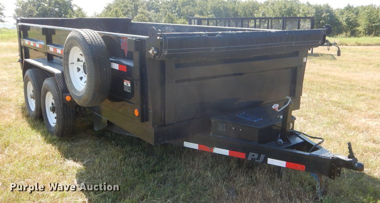 image for item FC9760 2014 PJ DUMPD7142 dump trailer