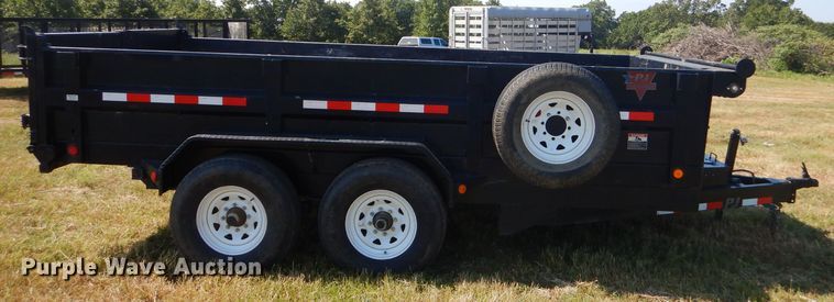 image for item FC9760 2014 PJ DUMPD7142 dump trailer