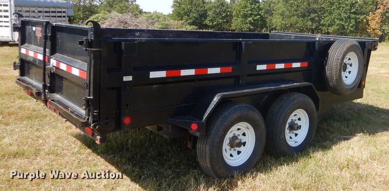 image for item FC9760 2014 PJ DUMPD7142 dump trailer