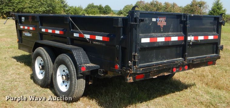 image for item FC9760 2014 PJ DUMPD7142 dump trailer