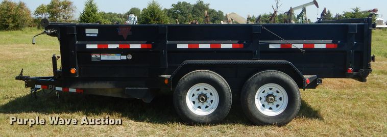 image for item FC9760 2014 PJ DUMPD7142 dump trailer