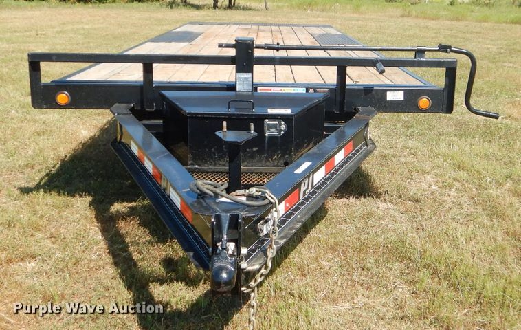 image for item FC9761 2016 PJ tilt deck equipment trailer