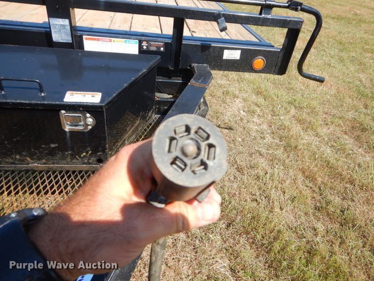 image for item FC9761 2016 PJ tilt deck equipment trailer