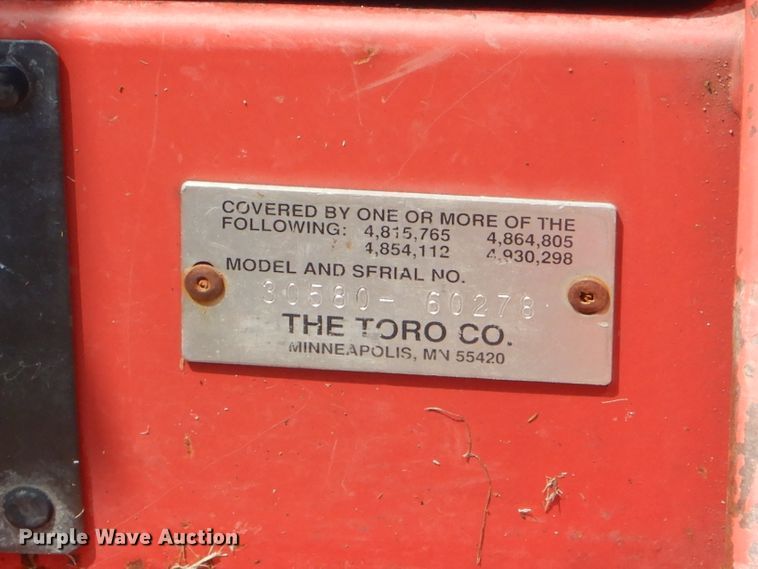 image for item FC9797 Toro Groundsmaster 580D lawn mower