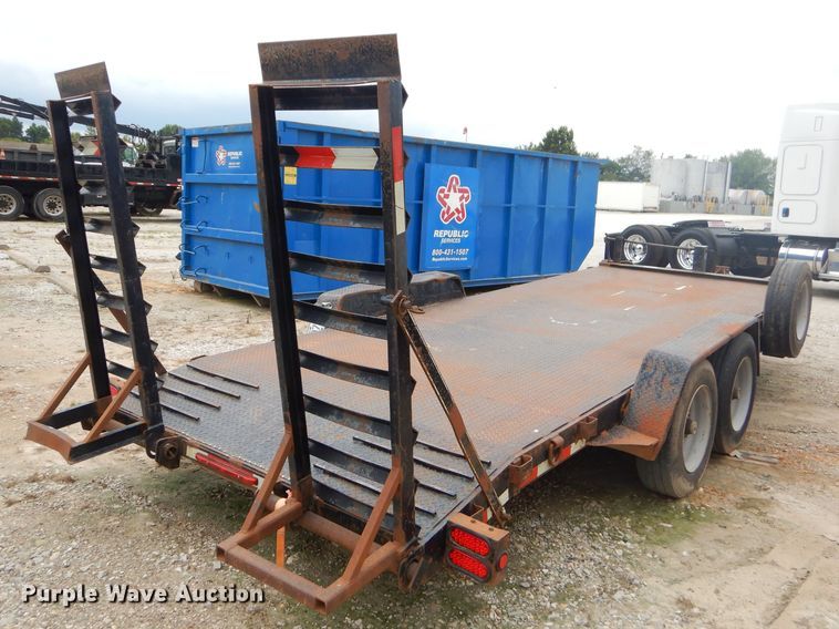 image for item FC9815 2009 Kaufman equipment trailer