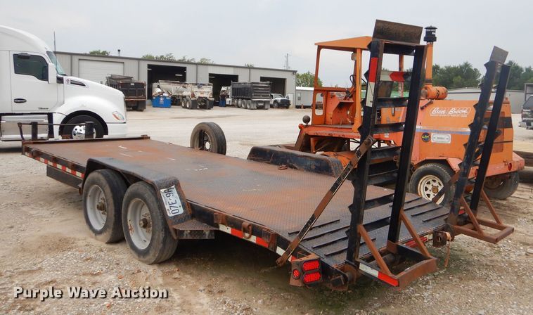 image for item FC9815 2009 Kaufman equipment trailer