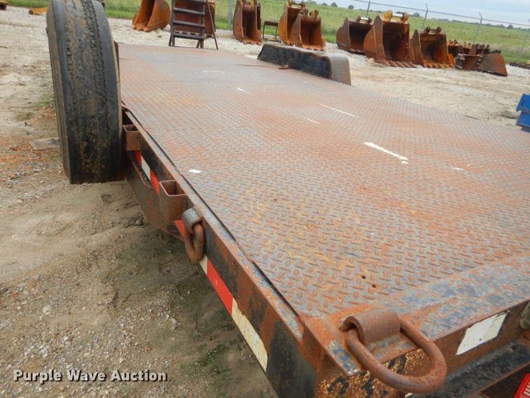 image for item FC9815 2009 Kaufman equipment trailer