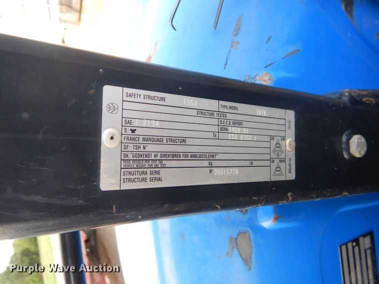 image for item FC9820 New Holland TN70 tractor