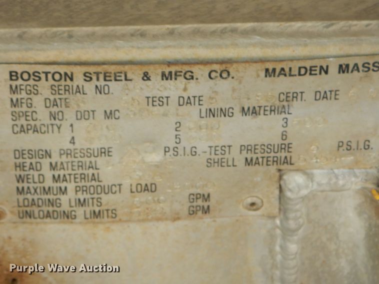 image for item FC9834 1999 International 4900 fuel truck