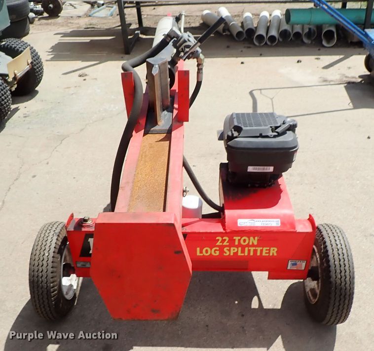 Huskee log splitter in South Hutchinson, KS Item FE9973 sold Purple