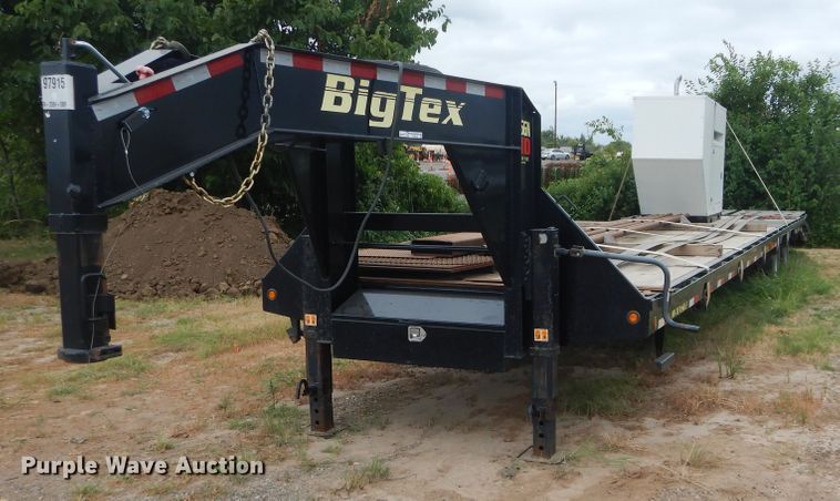 image for item FI9939 2018 Big Tex 25GN equipment trailer