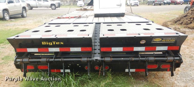 image for item FI9939 2018 Big Tex 25GN equipment trailer