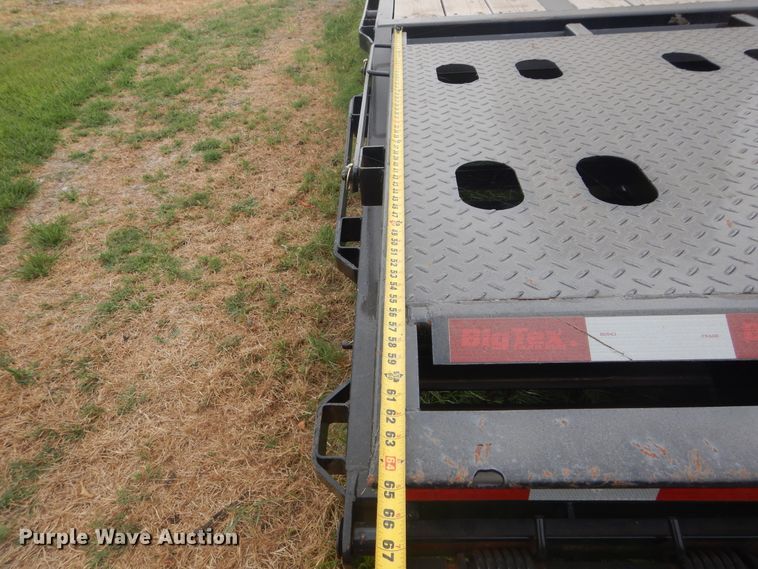 image for item FI9939 2018 Big Tex 25GN equipment trailer