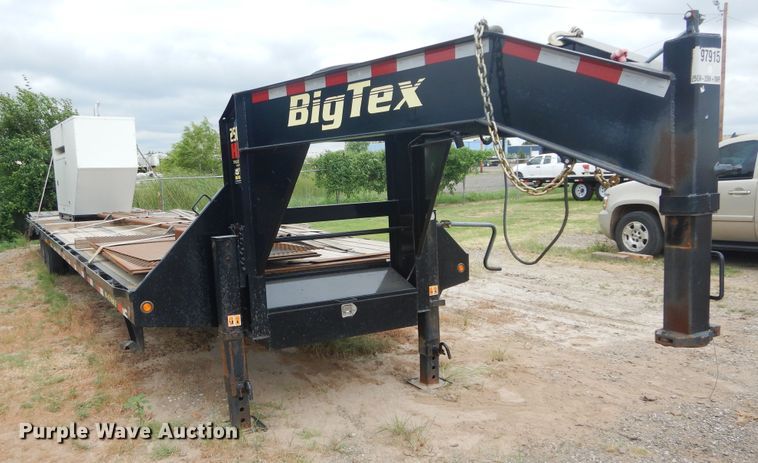 image for item FI9939 2018 Big Tex 25GN equipment trailer
