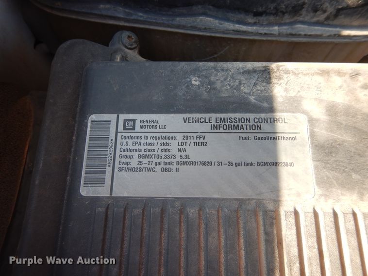 image for item FI9963 2011 Chevrolet Silverado 1500 Crew Cab pickup truck