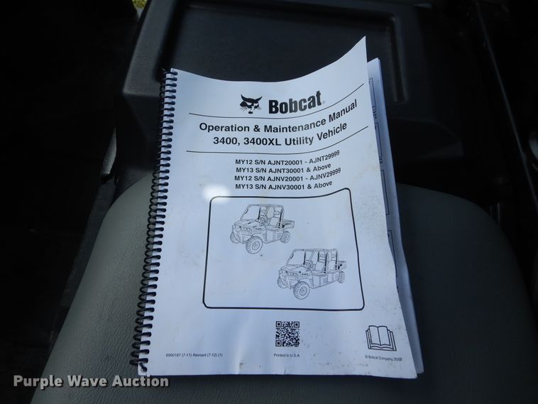 image for item FI9983 2013 Bobcat 3200 utility vehicle