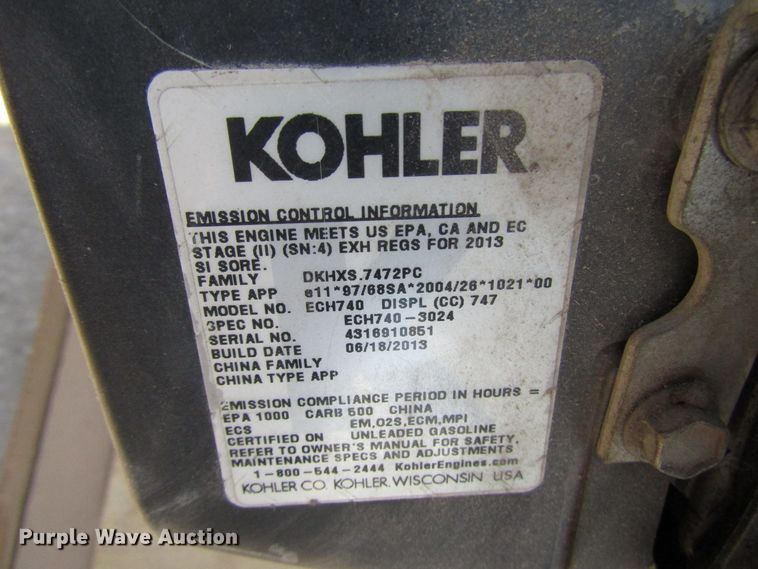 image for item FO9332 Kohler two cylinder gas engine
