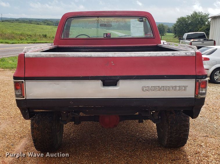 image for item FW9500 1978 Chevrolet Scottsdale 10 pickup truck