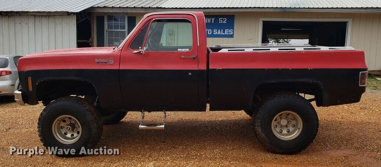 image for item FW9500 1978 Chevrolet Scottsdale 10 pickup truck