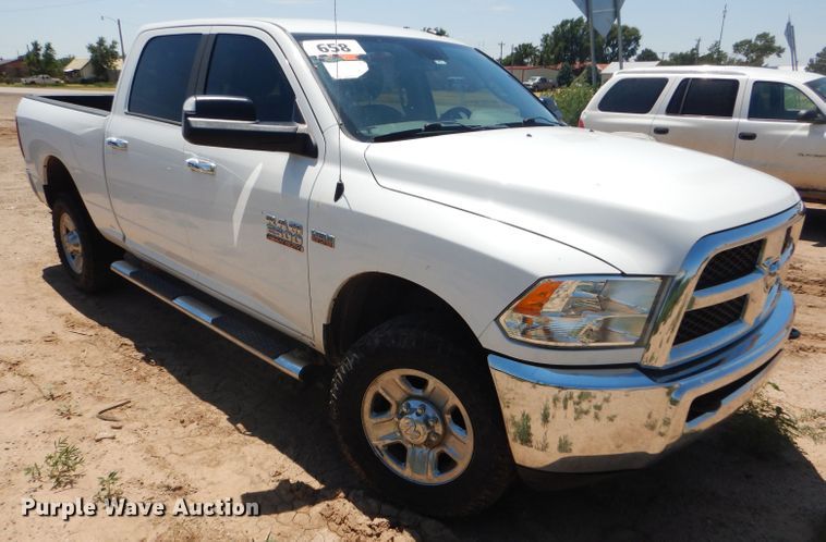 image for item FY9684 2014 Dodge Ram 2500 Crew Cab pickup truck