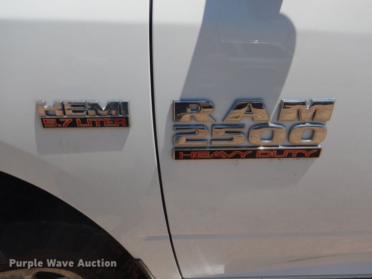 image for item FY9684 2014 Dodge Ram 2500 Crew Cab pickup truck