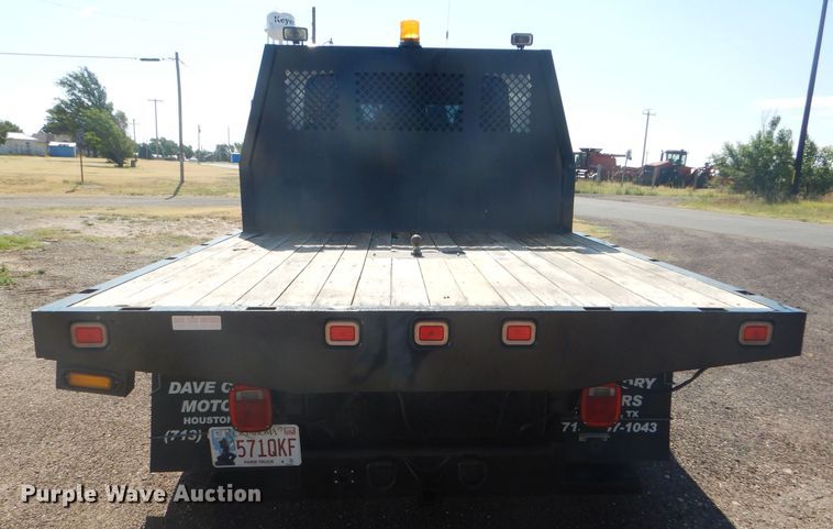 image for item FY9686 2012 International TerraStar Crew Cab flatbed truck