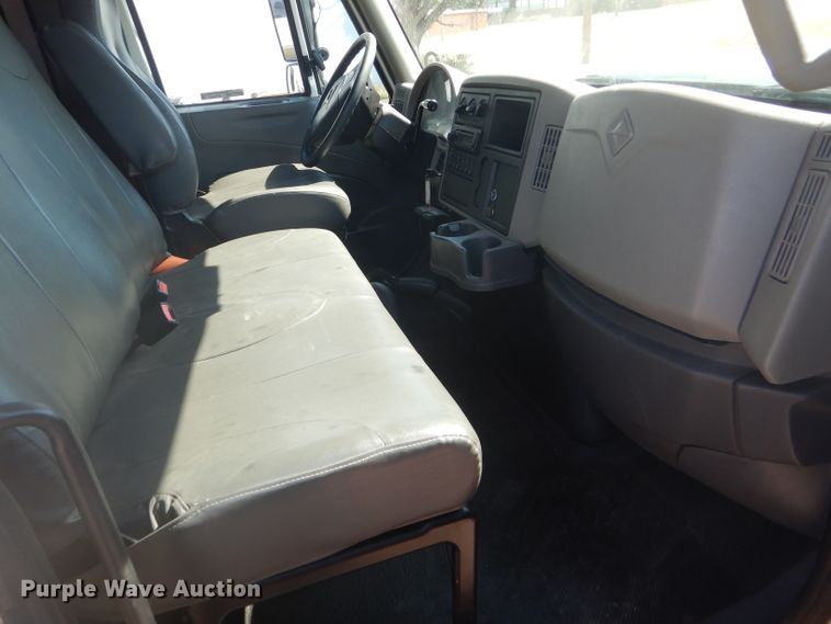 image for item FY9686 2012 International TerraStar Crew Cab flatbed truck