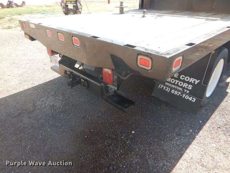 image for item FY9686 2012 International TerraStar Crew Cab flatbed truck