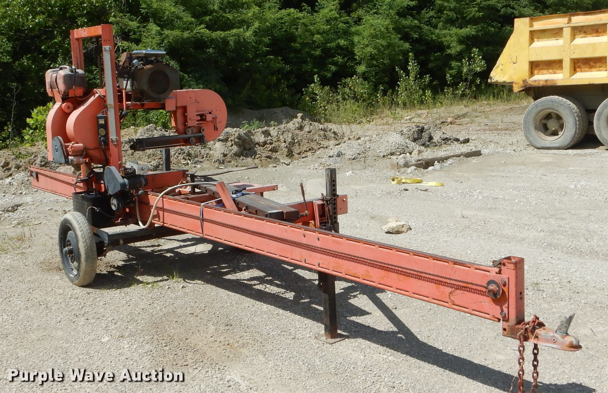 Woodmizer LT30 sawmill in Milan, MO Item DH6021 sold Purple Wave