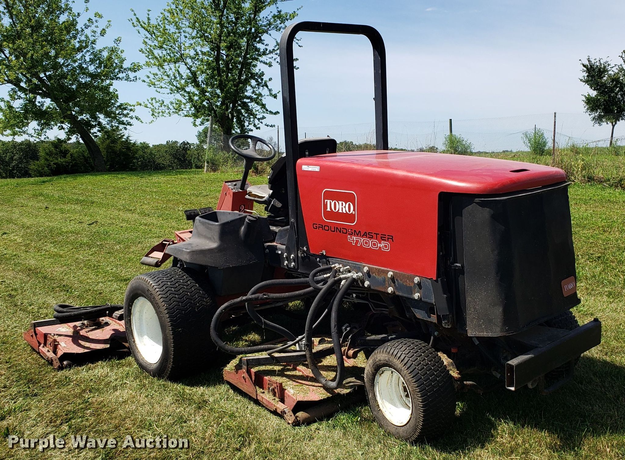 Toro Groundsmaster 4700D lawn mower in Rayville, MO Item ET9836 sold