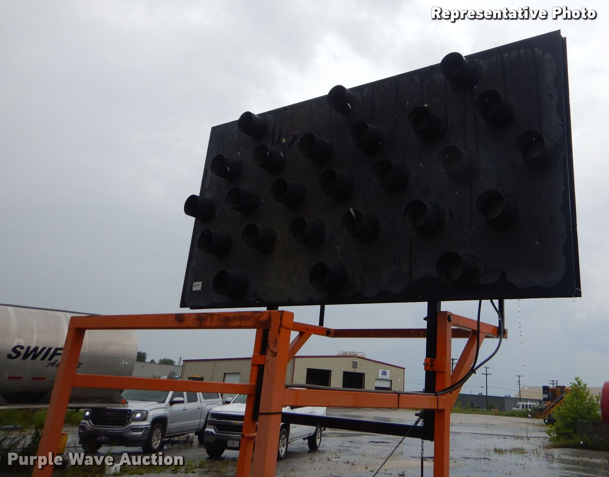 2001 VerMac arrow board trailer in Neosho, MO Item FC9827 sold