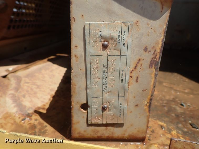 image for item DC1402 1979 Caterpillar 613B water wagon