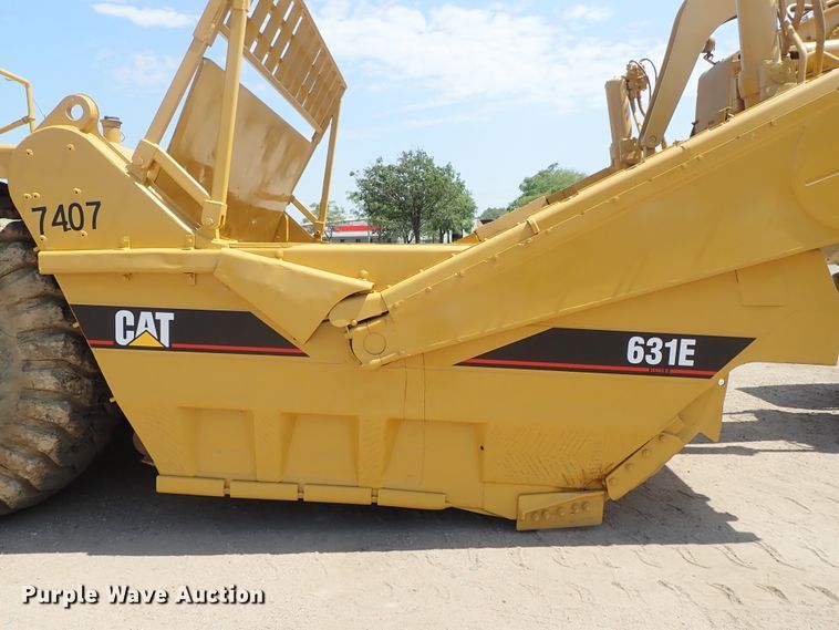 image for item DC1403 1990 Caterpillar 631E Series II conventional scraper
