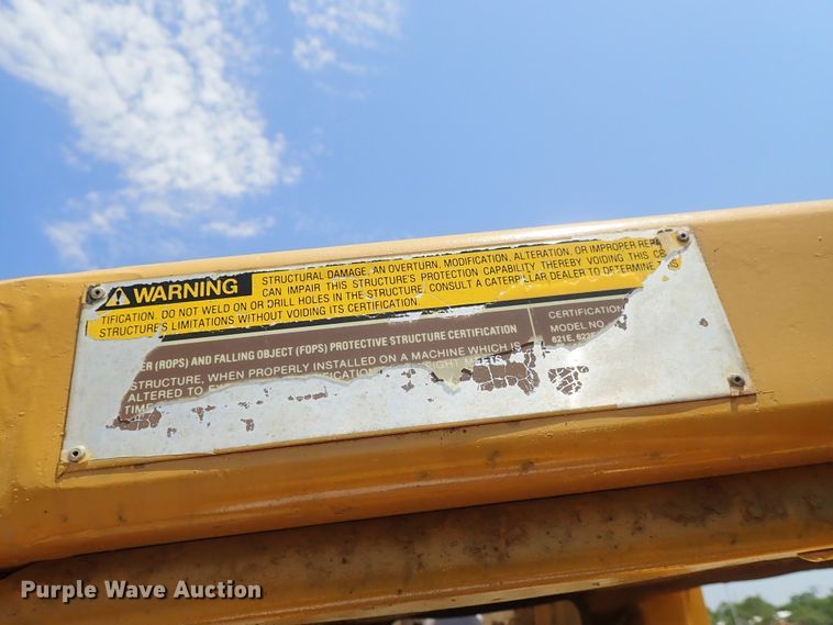 image for item DC1404 1990 Caterpillar 631E Series II conventional scraper