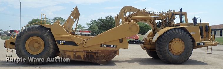 image for item DC1405 1989 Caterpillar 631E Series II conventional scraper