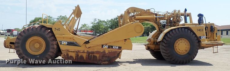 image for item DC1406 1988 Caterpillar 631E Series II conventional scraper
