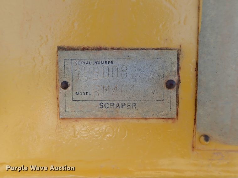 image for item DC1406 1988 Caterpillar 631E Series II conventional scraper