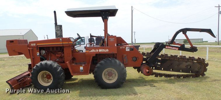 image for item DC5068 1996 Ditch Witch 7610 trencher