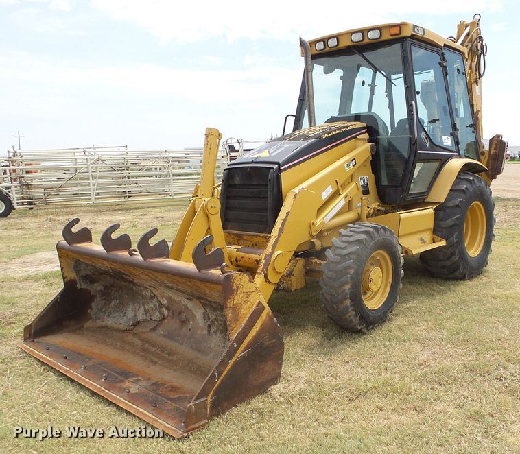 image for item DC5070 2002 Caterpillar 420D backhoe
