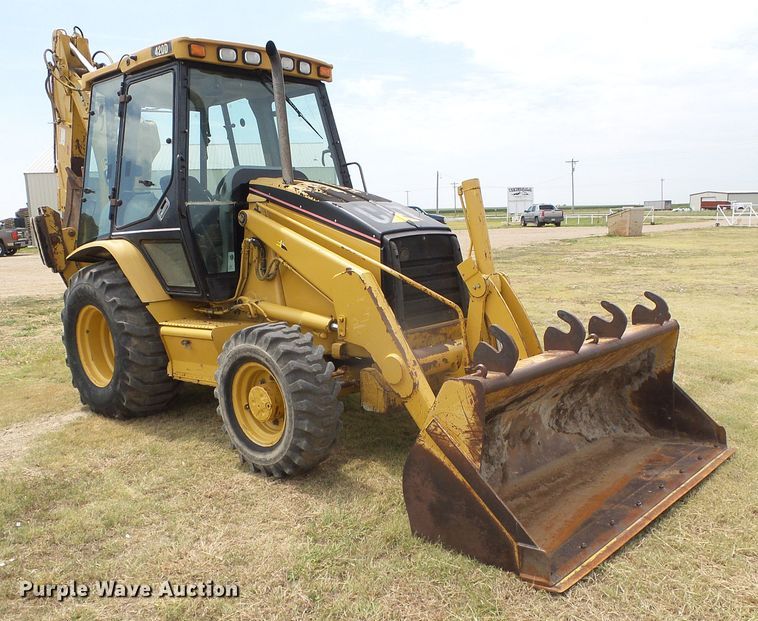 image for item DC5070 2002 Caterpillar 420D backhoe