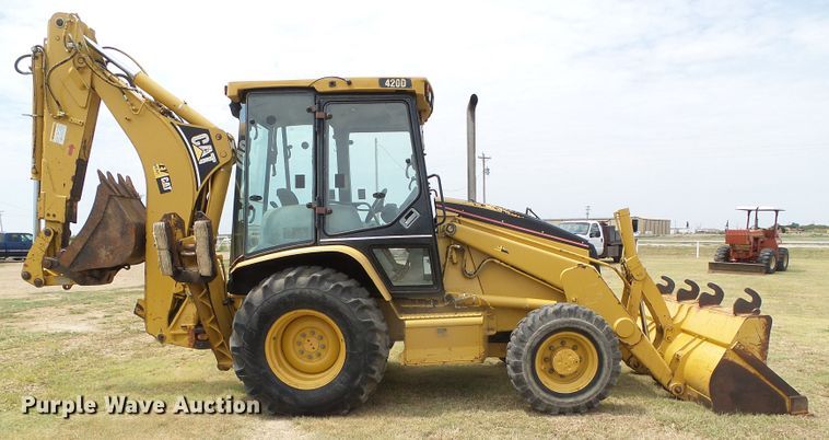 image for item DC5070 2002 Caterpillar 420D backhoe