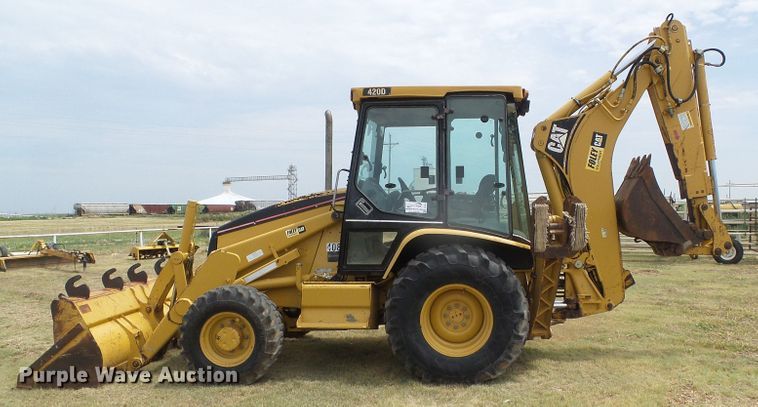 image for item DC5070 2002 Caterpillar 420D backhoe