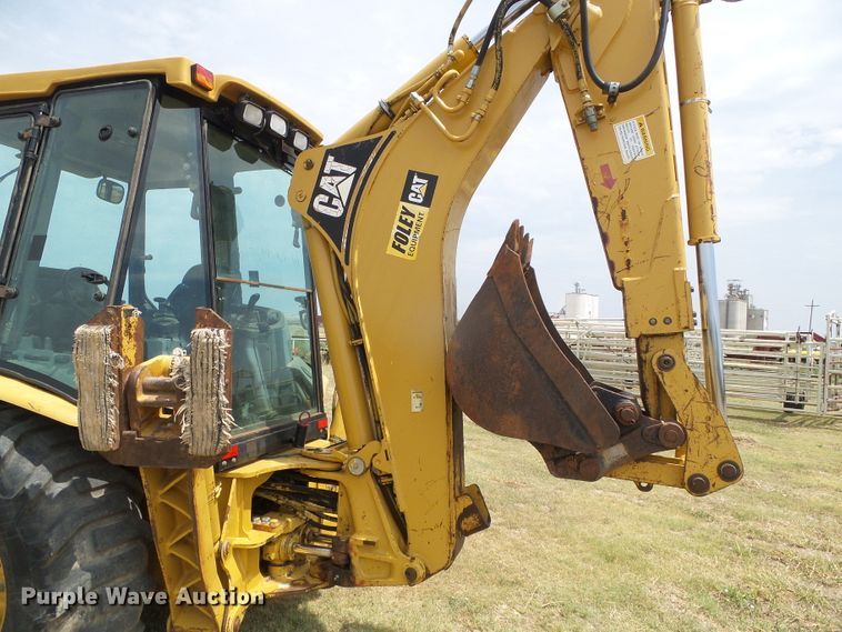 image for item DC5070 2002 Caterpillar 420D backhoe