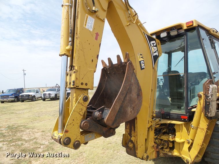 image for item DC5070 2002 Caterpillar 420D backhoe