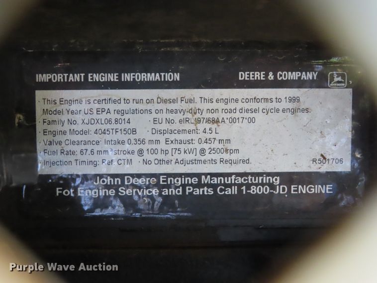 image for item DD6347 2000 Terex SS-842 telehandler