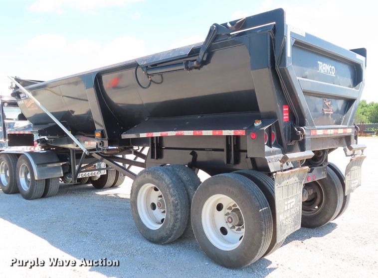 image for item DD6369 2017 Ranco 20-26-QF end dump trailer