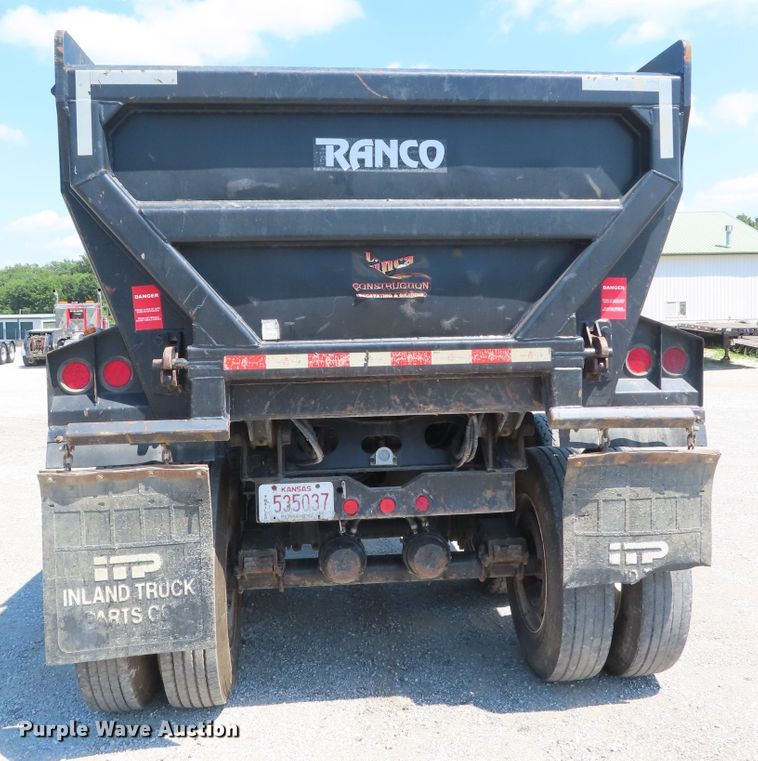 image for item DD6369 2017 Ranco 20-26-QF end dump trailer