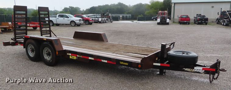 image for item DD6381 2008 Hillsboro S420-2X-BT equipment trailer